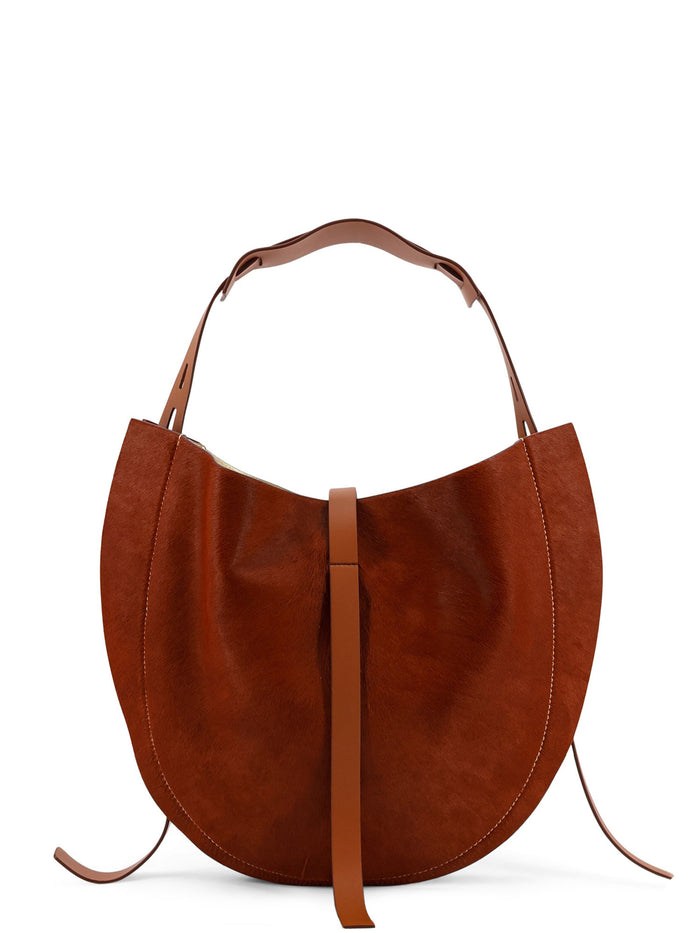 MINOBOSSI Bags Leather Brown Pelle