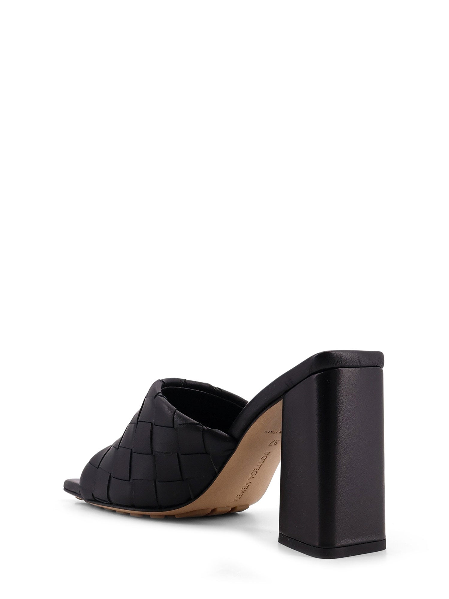 Bottega Veneta Sandals Black Pelle