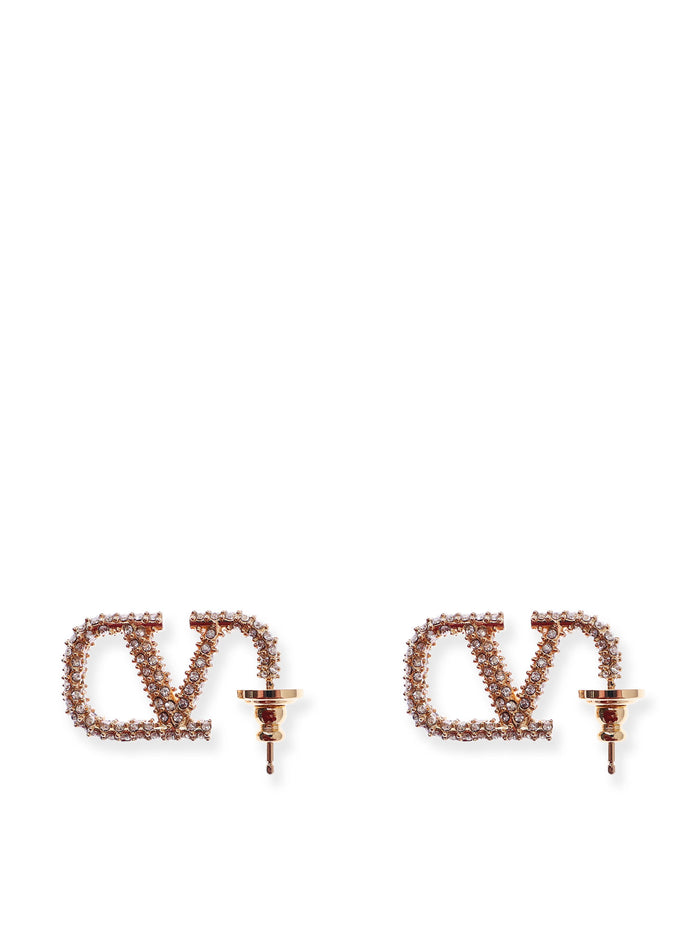 Valentino Garavani Bijoux Oro 18/crystal Silver Shade Metallo