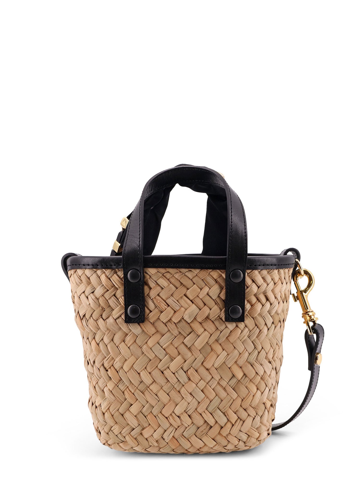Sacai Bags Beige Rafia/pelle