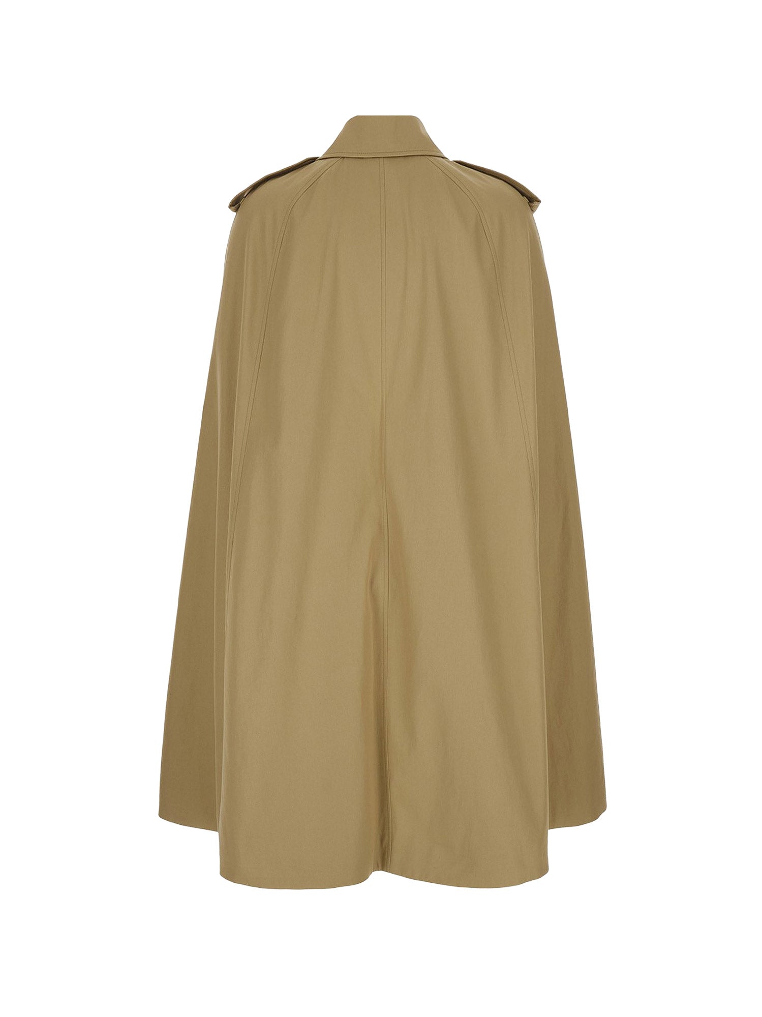 Burberry Coats Beige Cotone