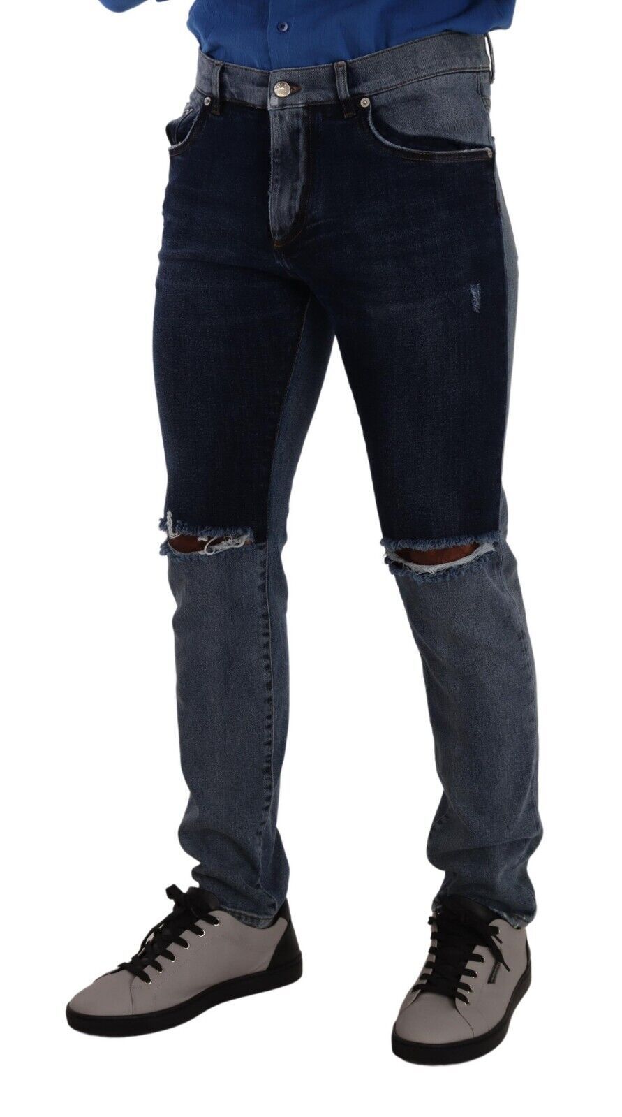Dolce & Gabbana 98% Cotton jeans in blue