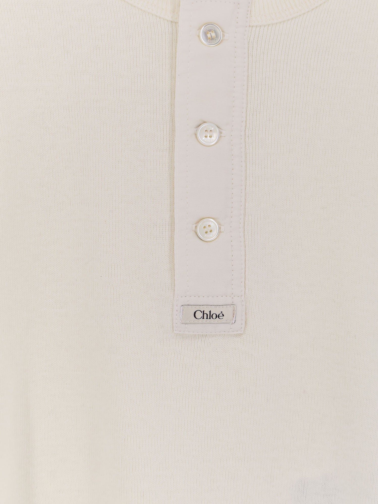 Chloè T-Shirts And Polos Iconic Milk Cotone