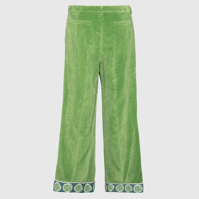 Valentino Trousers Green _co