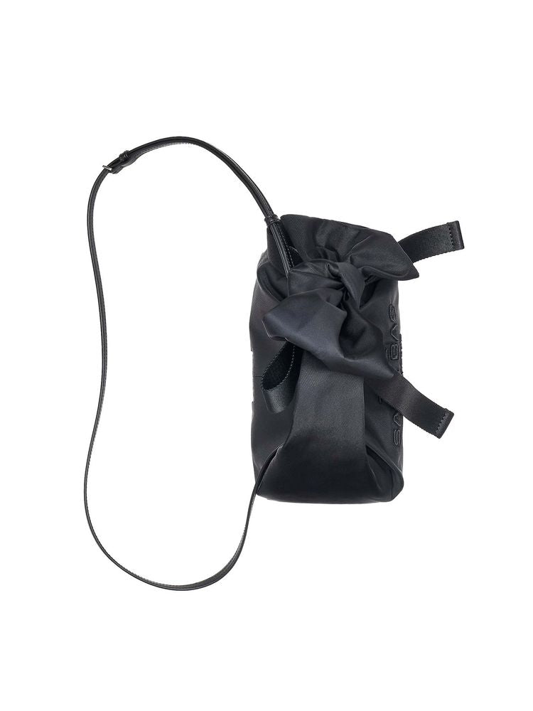 Marc Jacobs Bow Nylon mini bag in black
