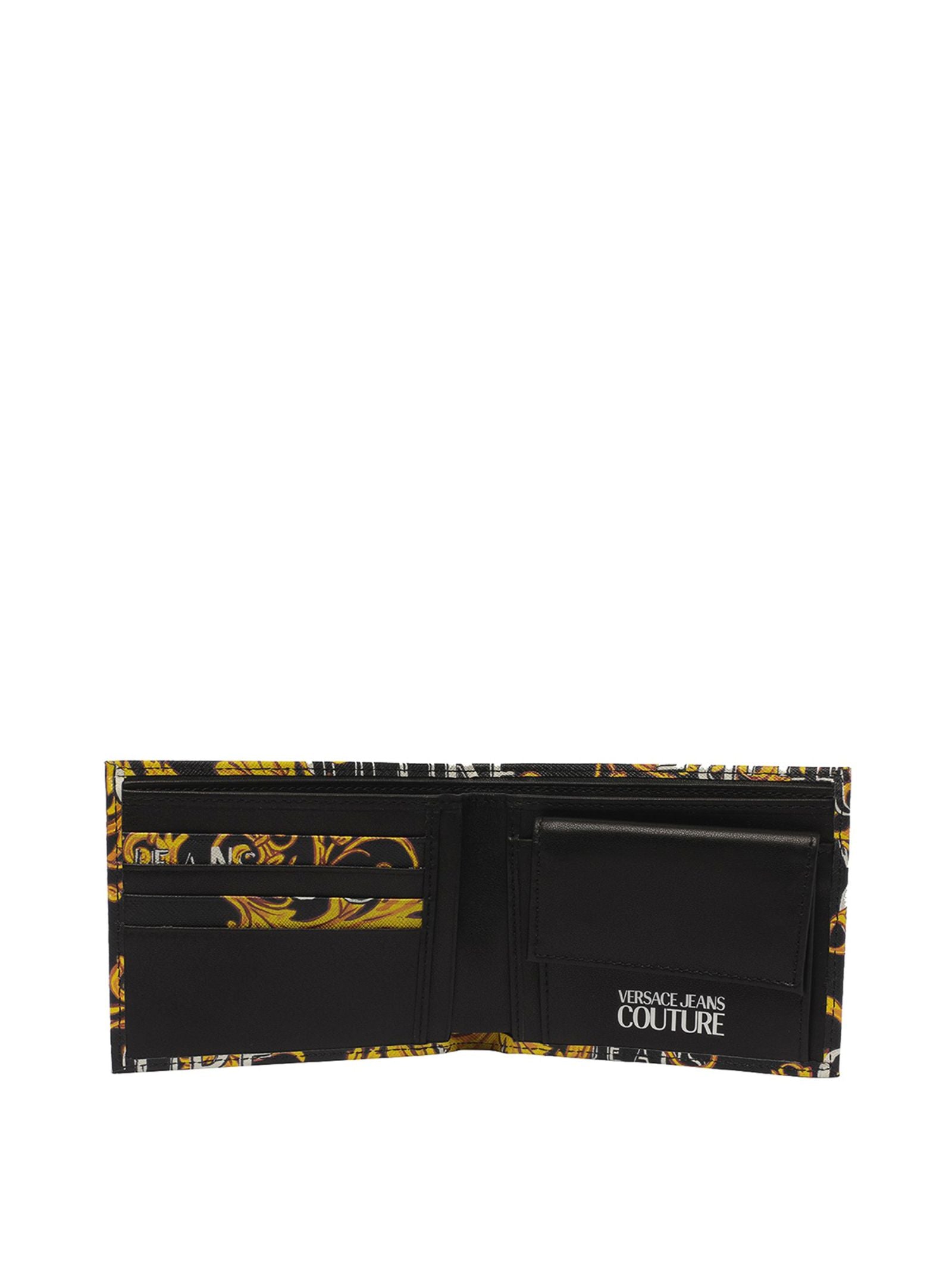 VERSACE JEANS COUTURE Wallets Black Cotton