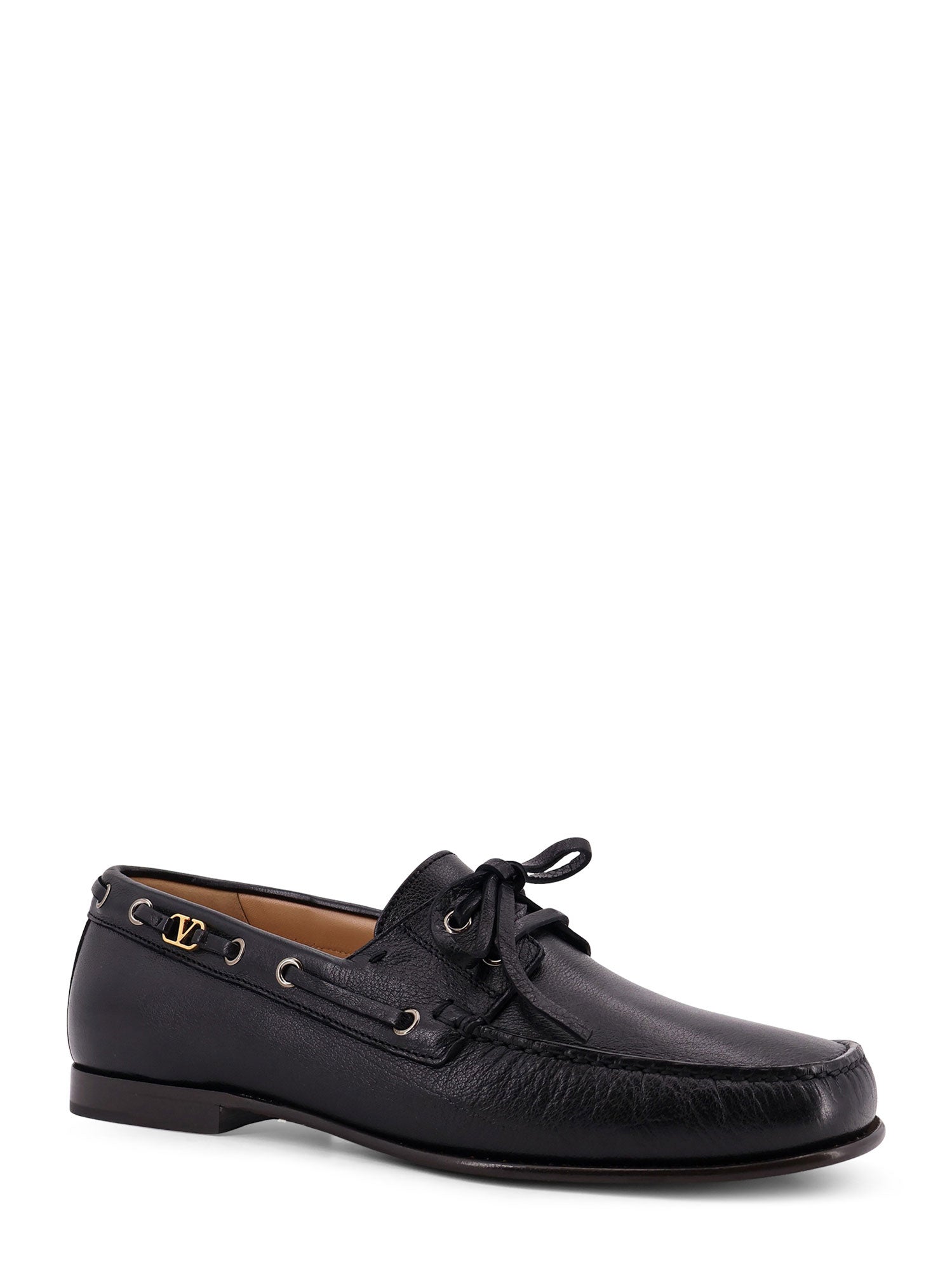 Valentino Garavani Flat shoes Black Pelle