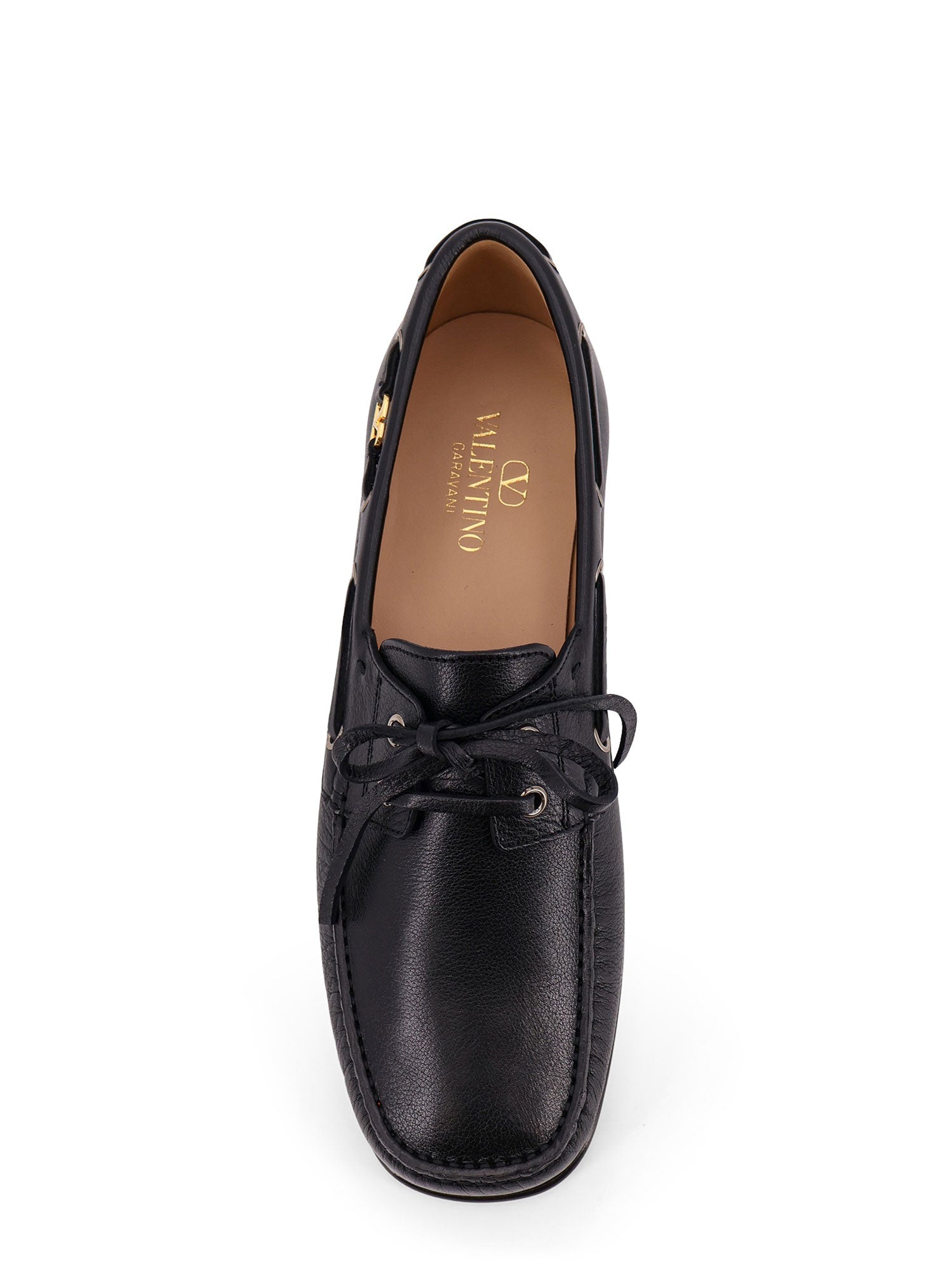 Valentino Garavani Flat shoes Black Pelle