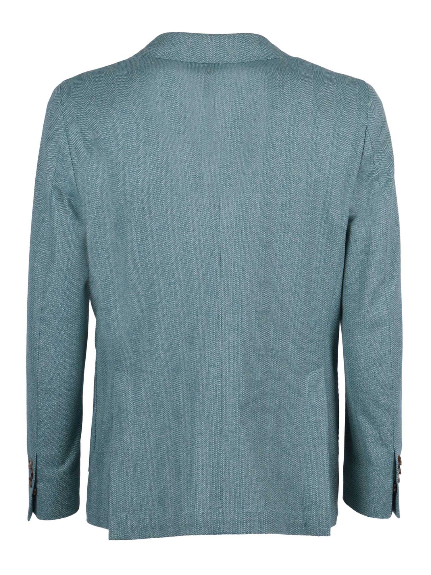 Jacket Green Single Breasted