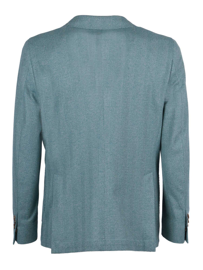 Jacket Green Single Breasted