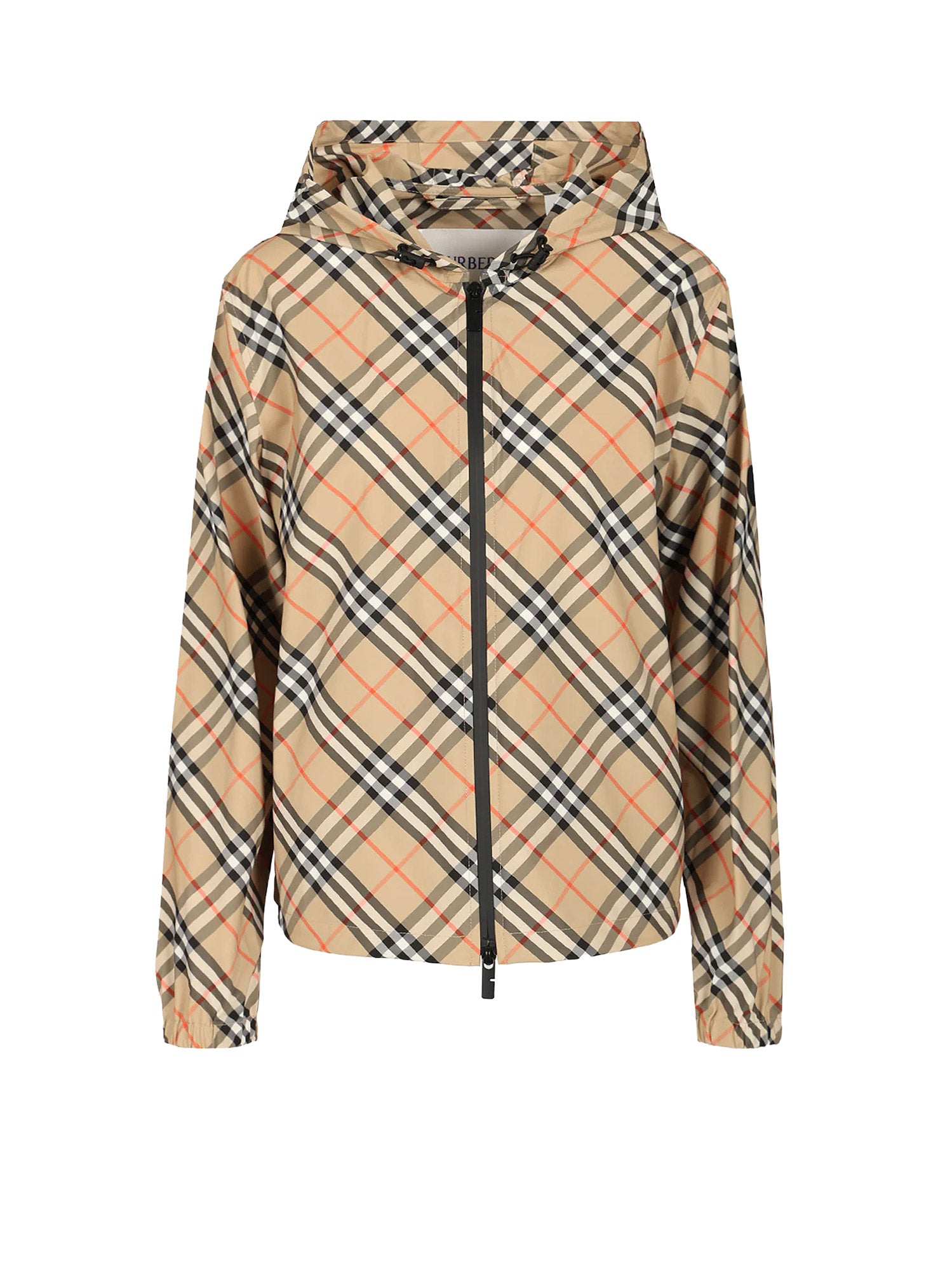 Burberry Jackets Sand Ip Check Polyester