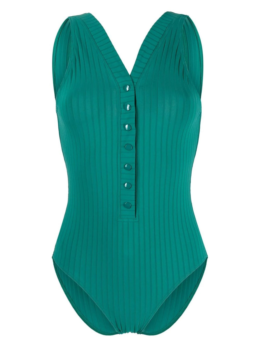 Eres Polyamide 90% swimsuit in teal