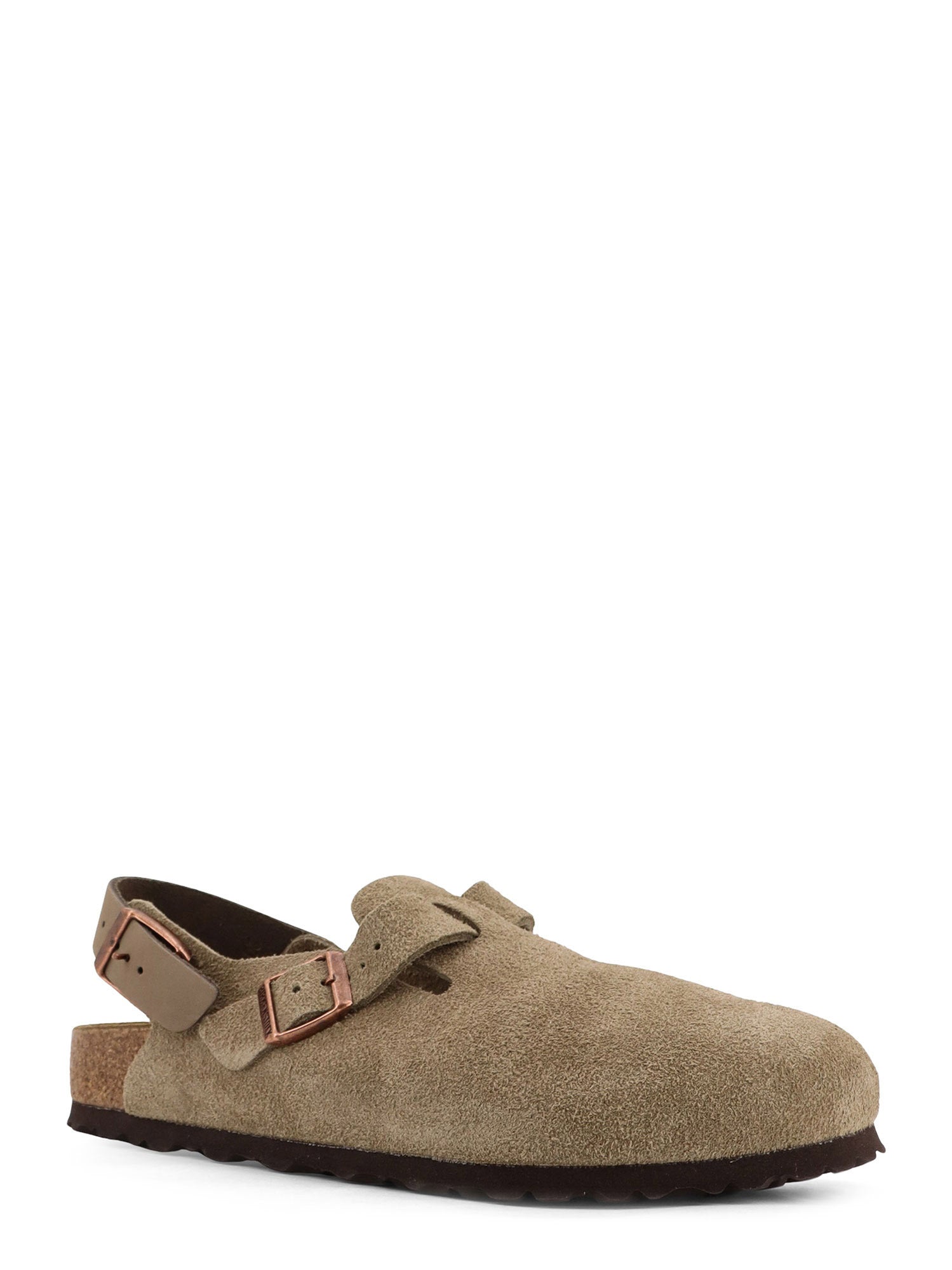 Birkenstock Sandals Beige Suede