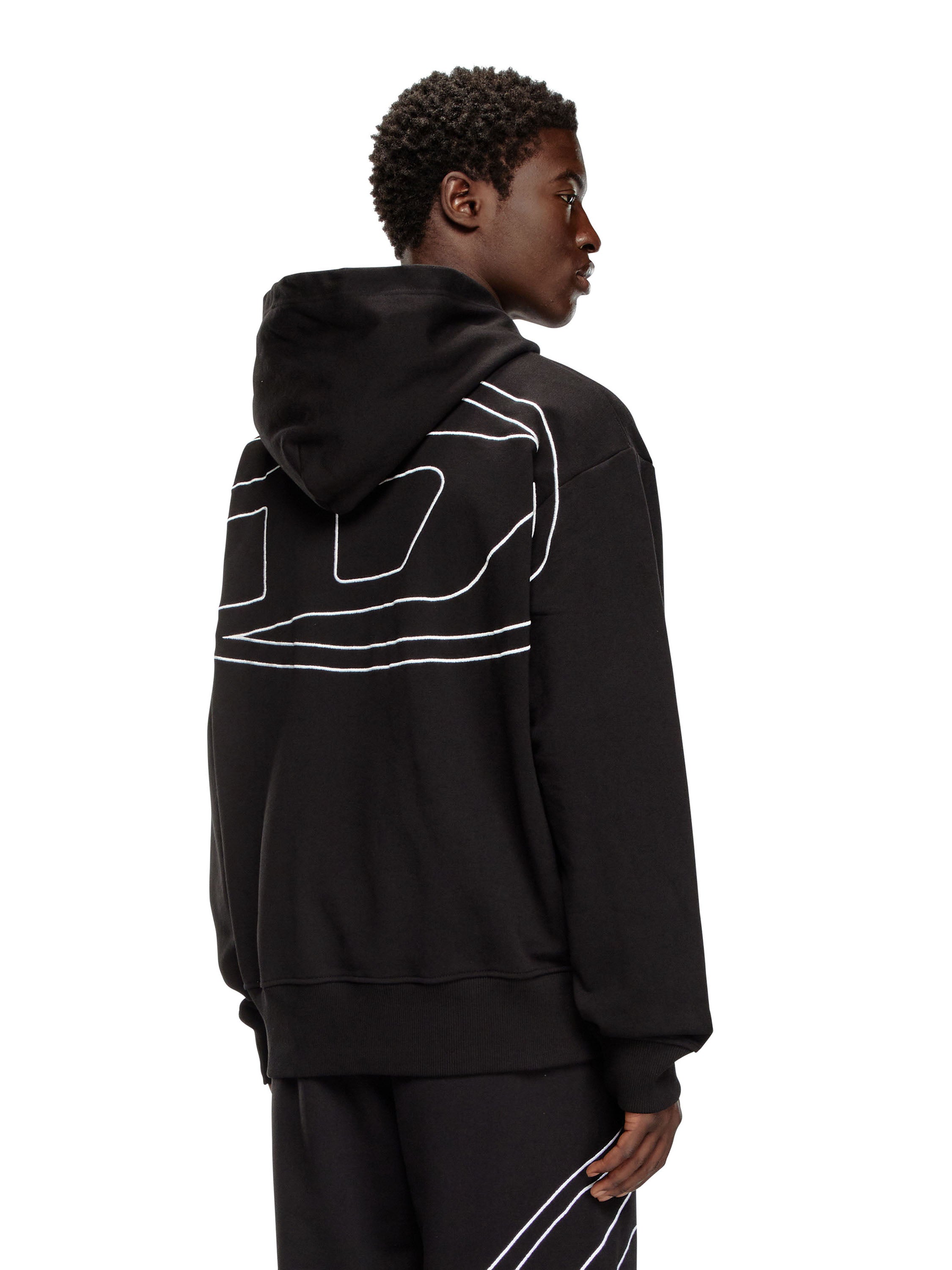 Diesel Sweaters Black Cotone