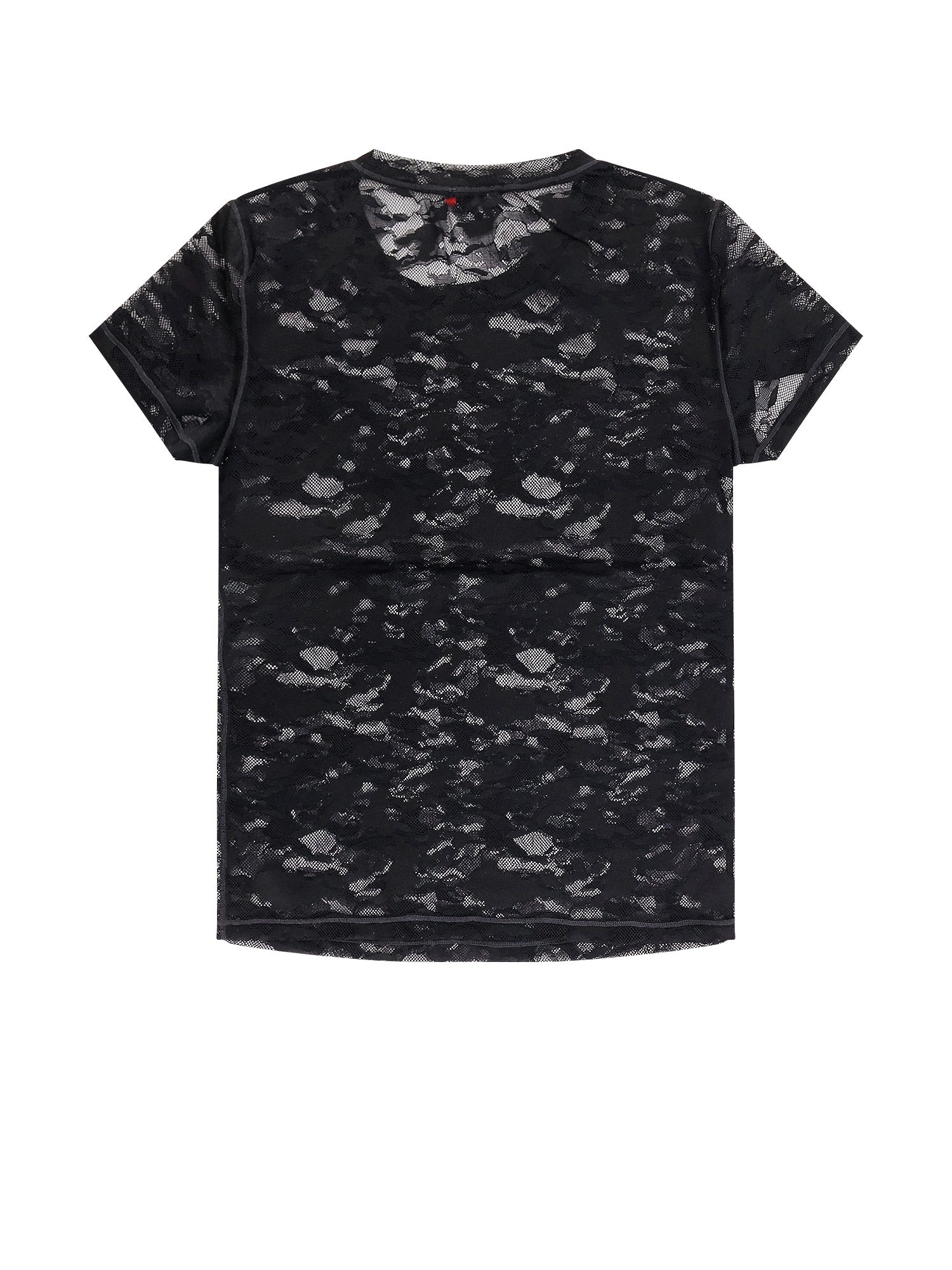 Diesel T-shirts and Polos Black Nylon Elastan