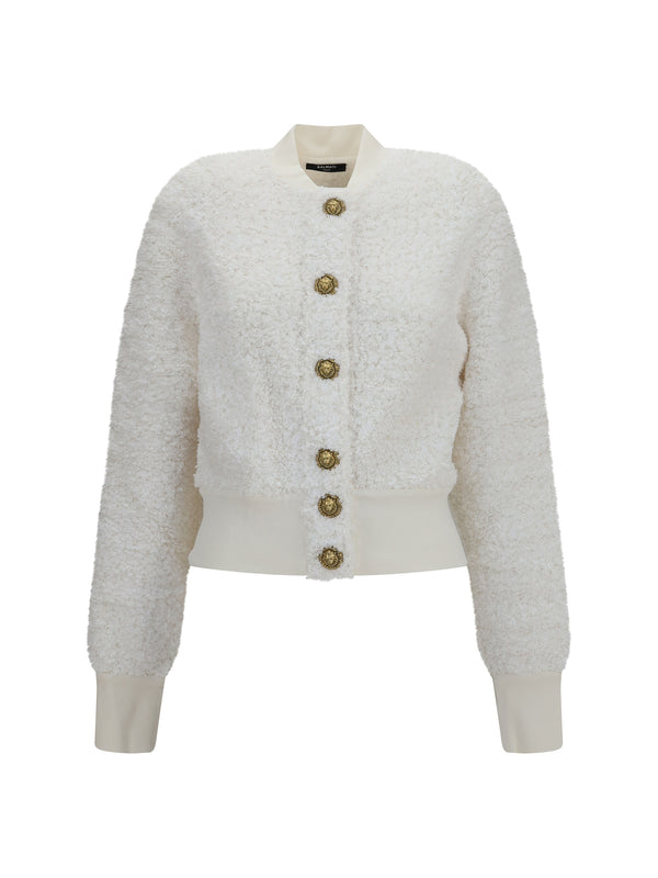 Balmain 55% Viscose jacket in beige