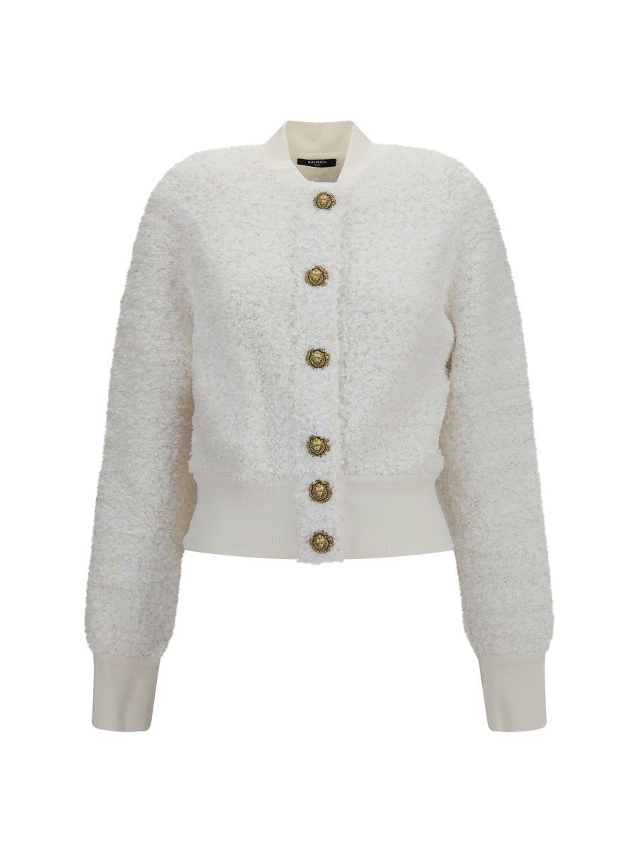Balmain 55% Viscose jacket in beige