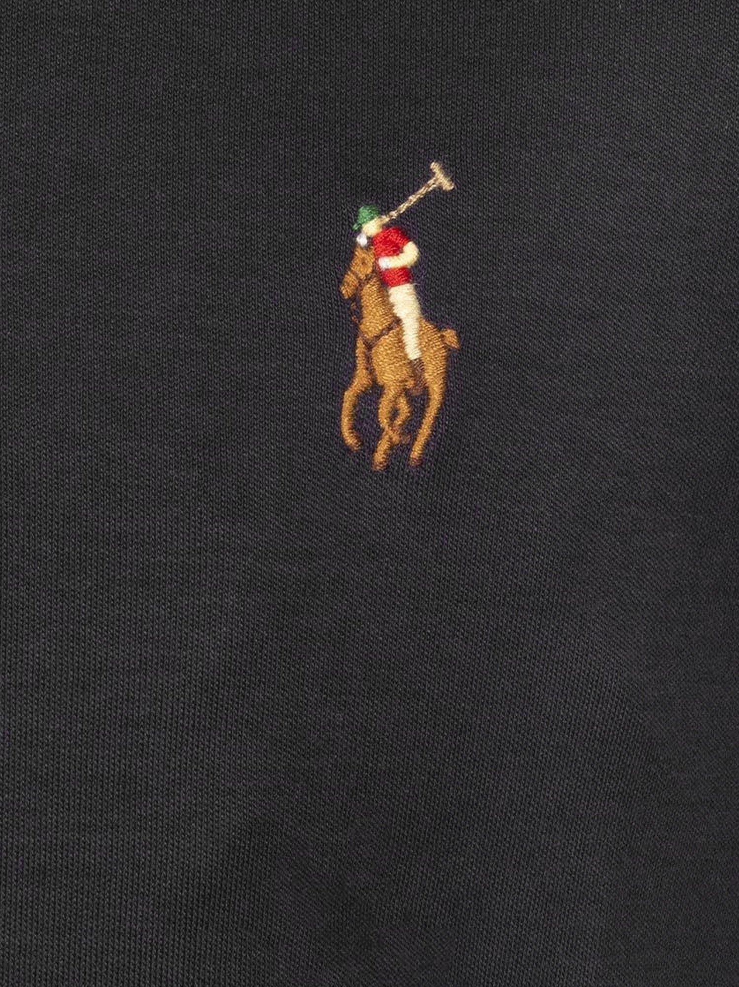 Polo Ralph Lauren T-shirts and Polos Black Cotone