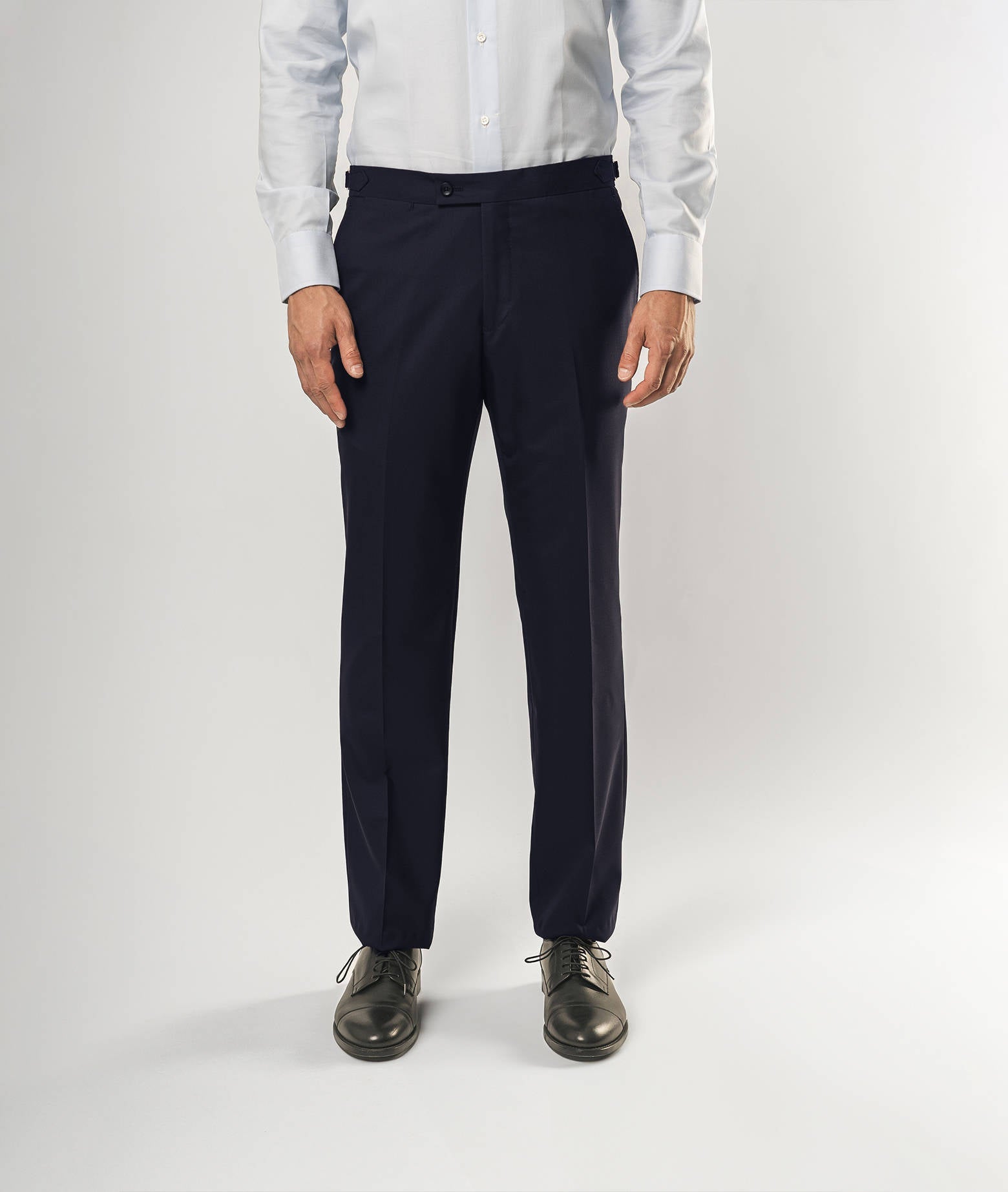 Mosca Trousers Navy Tailored Made