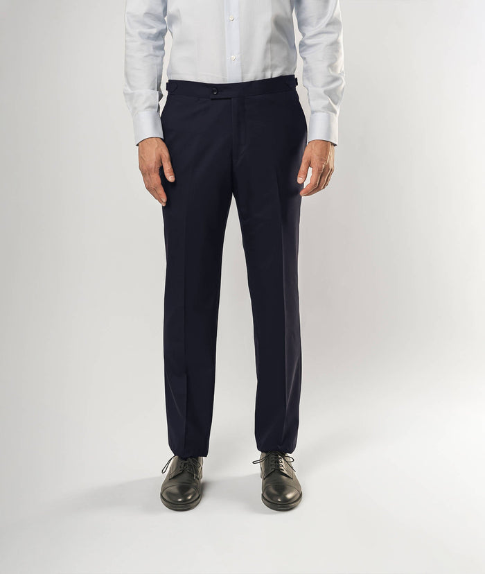 Mosca Trousers Navy Tailored Made