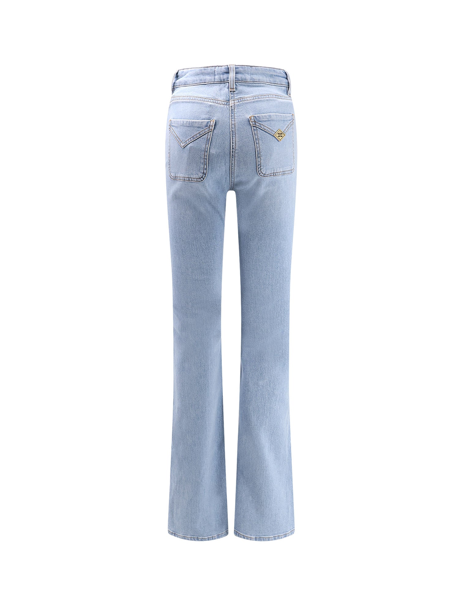 Elisabetta Franchi Jeans Clear Blue Cotone Elastan