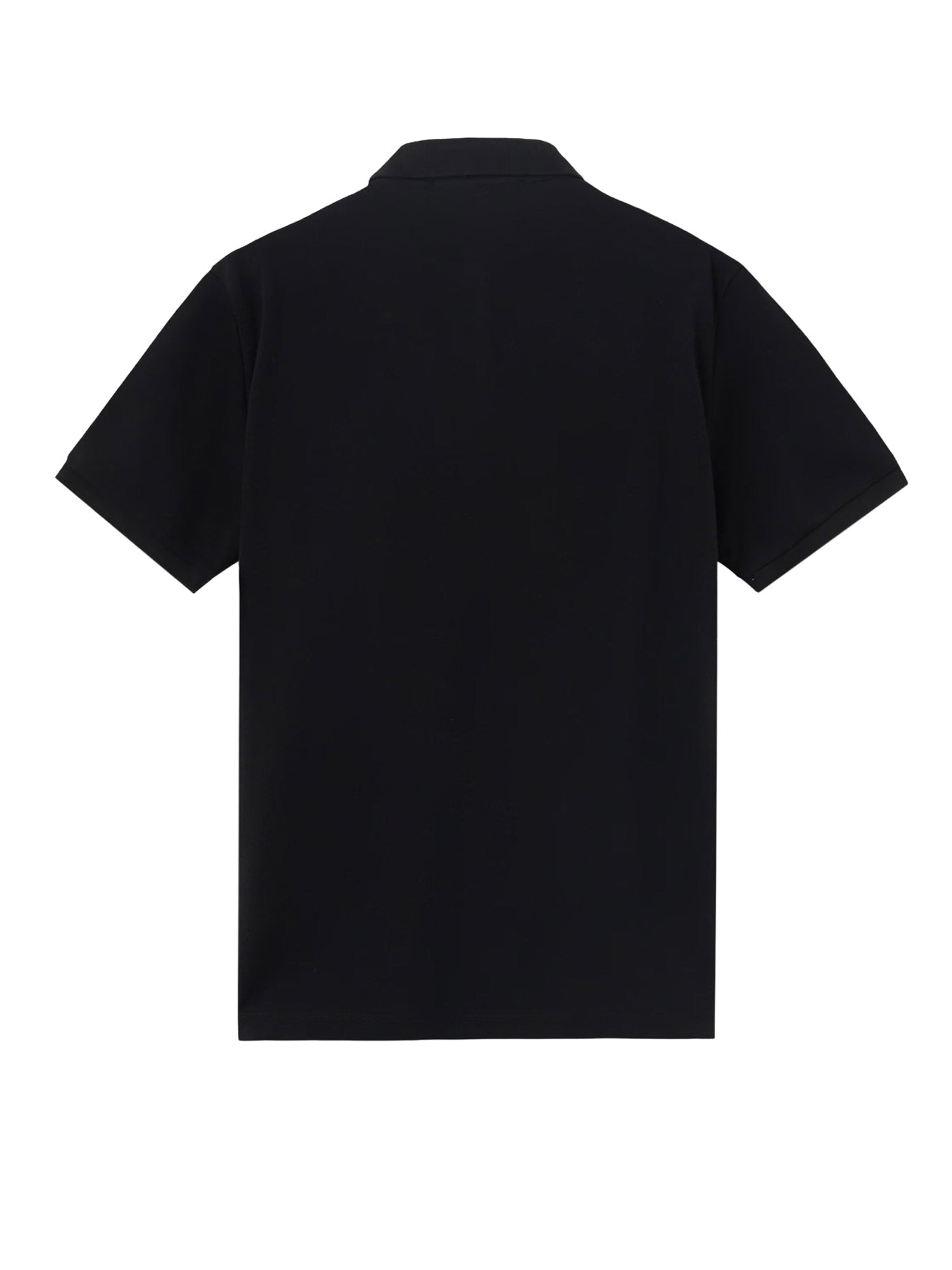 Stone Island T-shirts and Polos Black Cotone Elastan