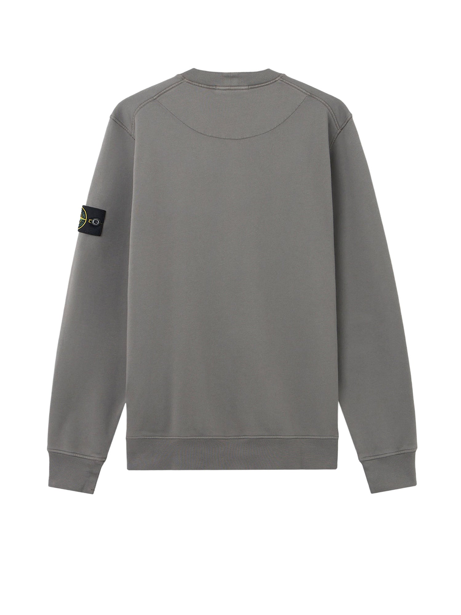 Stone Island Sweaters Charcoal Cotone Organico