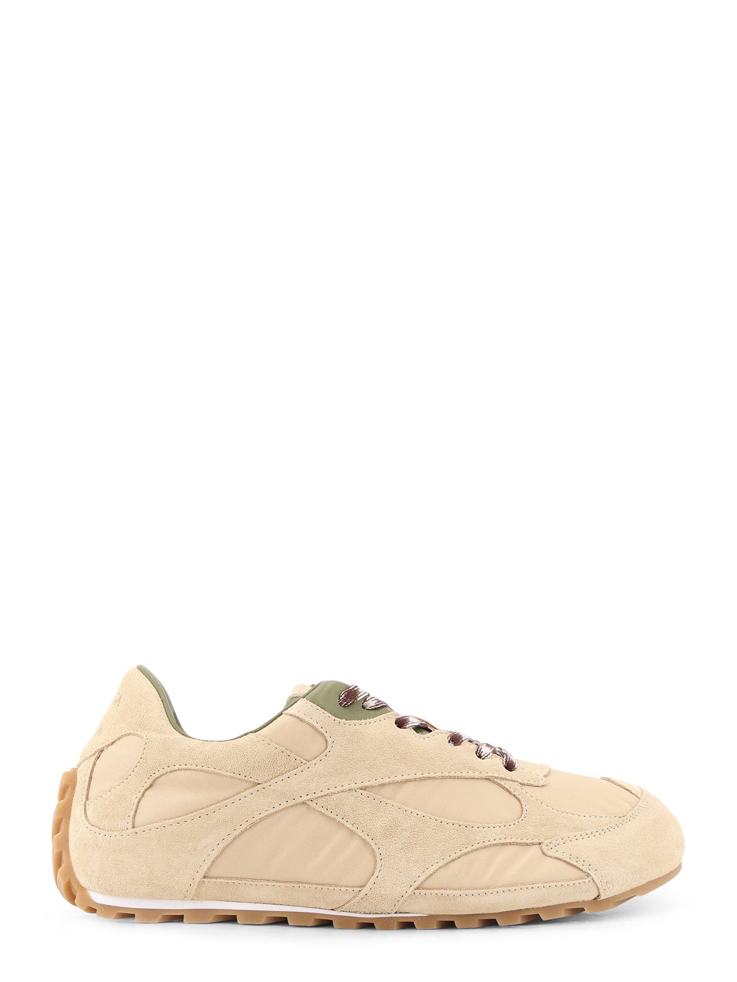 Bottega Veneta Sneakers Tufo/matcha Suede/nylon