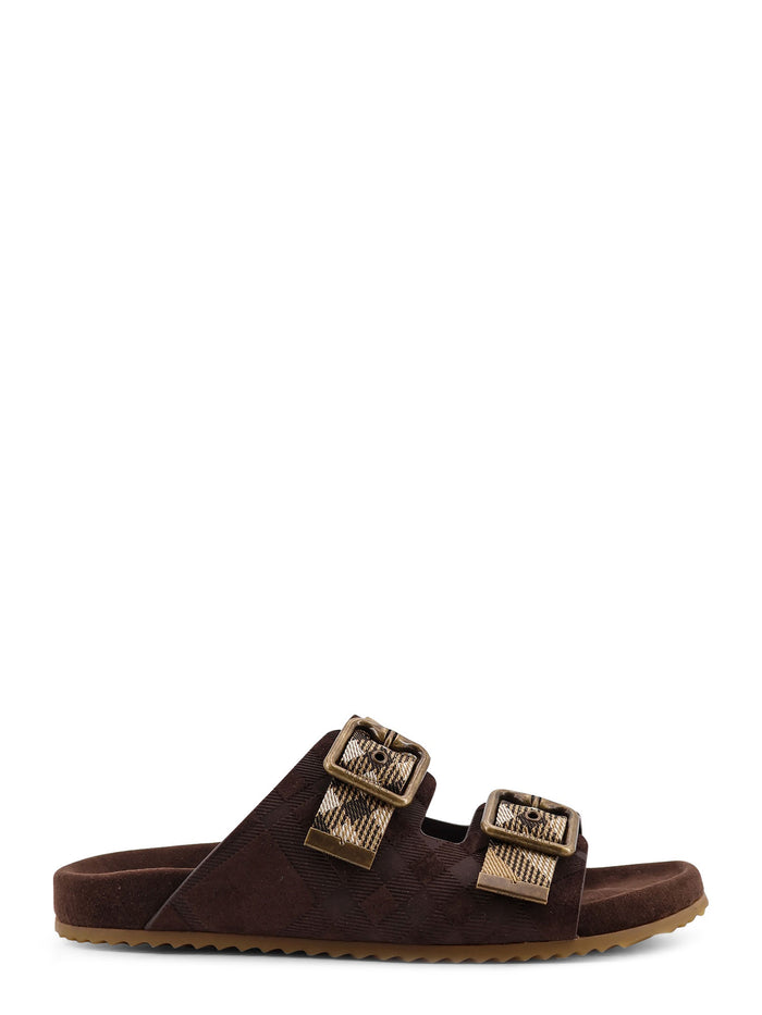 Burberry Sandals Snug Pelle/tessuto