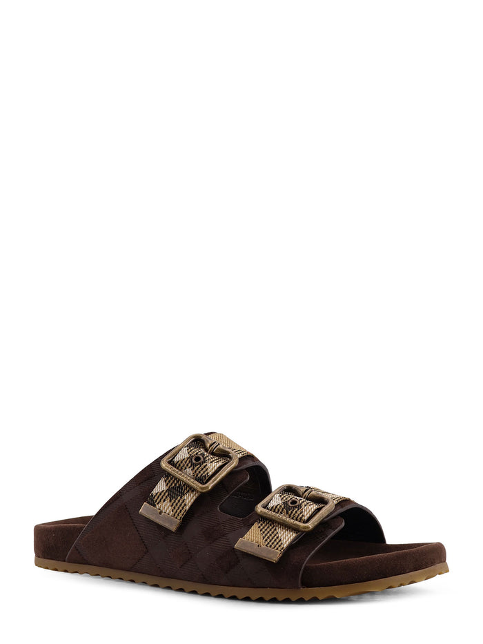 Burberry Sandals Snug Pelle/tessuto