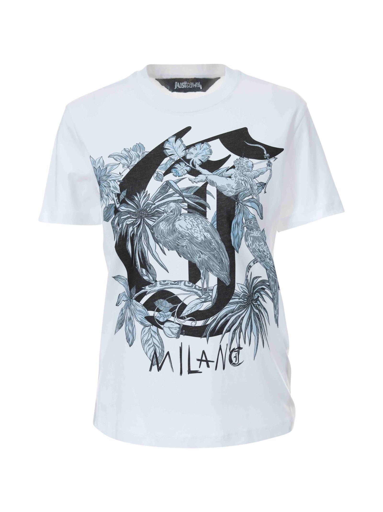 Just Cavalli T-shirts and Polos White