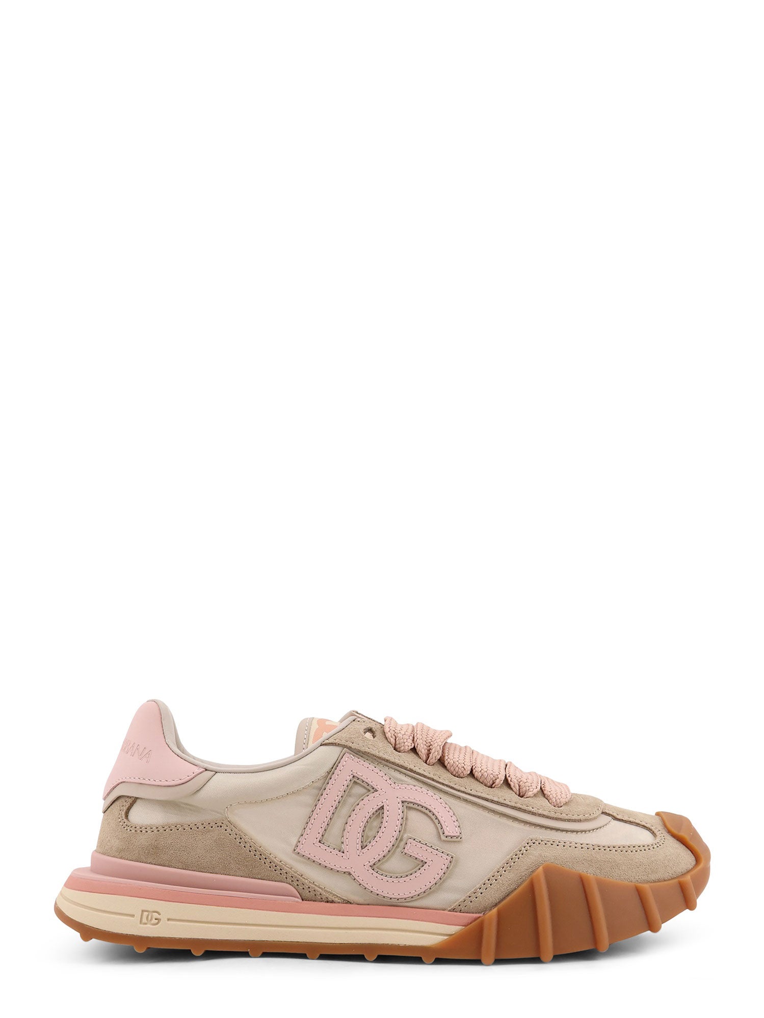 Dolce & Gabbana Sneakers Avoriorosa Nylon/suede