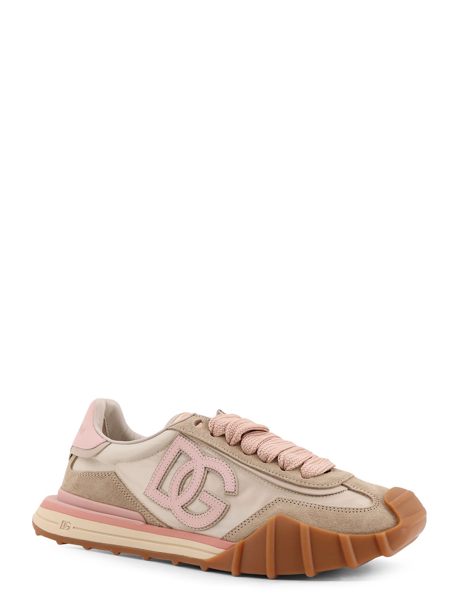 Dolce & Gabbana Sneakers Avoriorosa Nylon/suede
