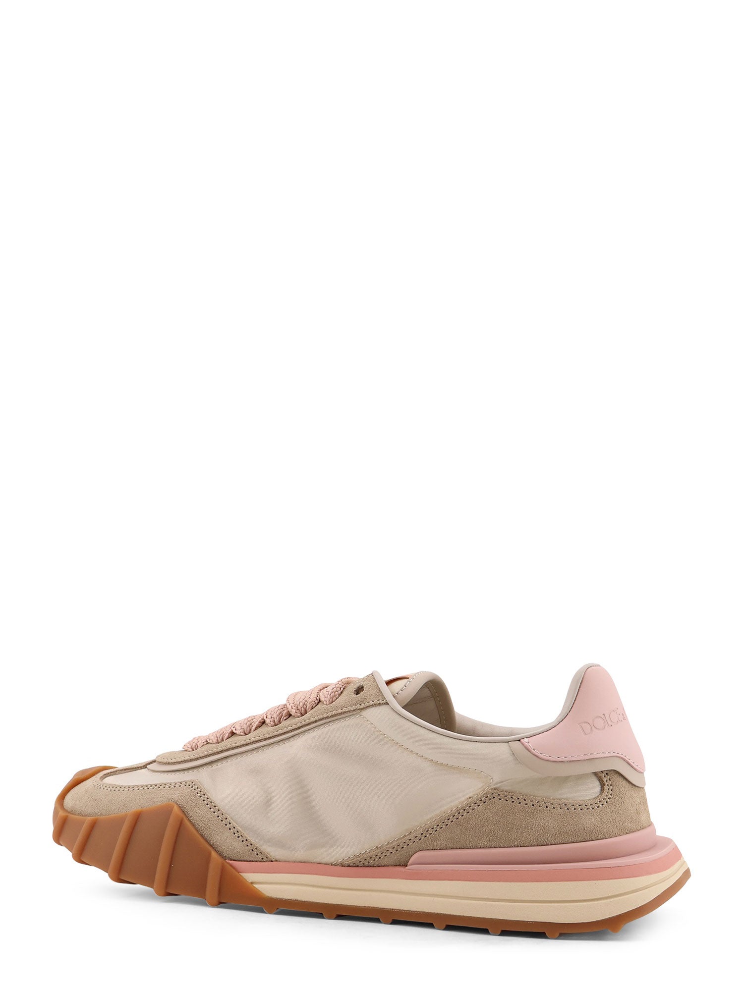 Dolce & Gabbana Sneakers Avoriorosa Nylon/suede