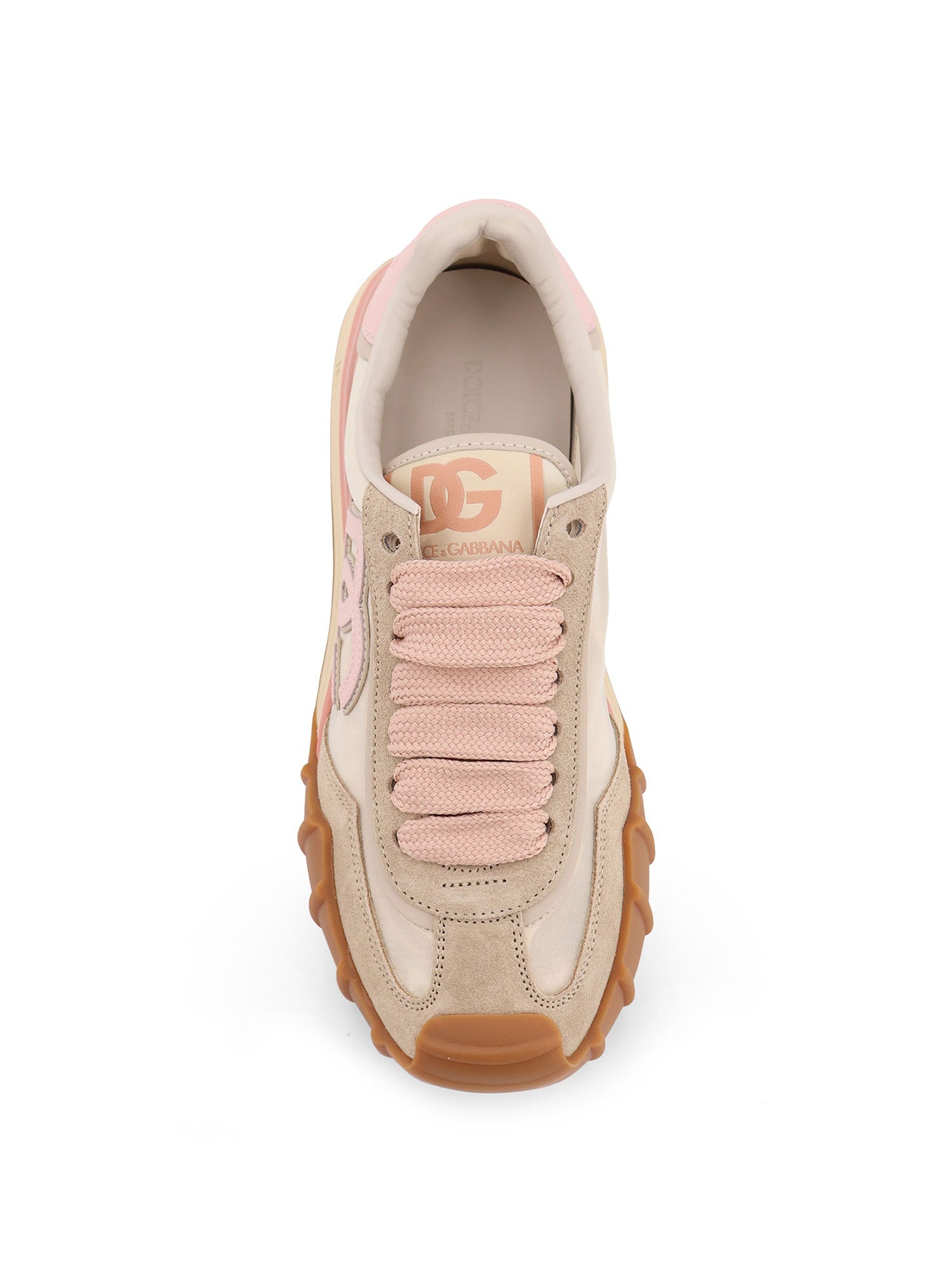 Dolce & Gabbana Sneakers Avoriorosa Nylon/suede
