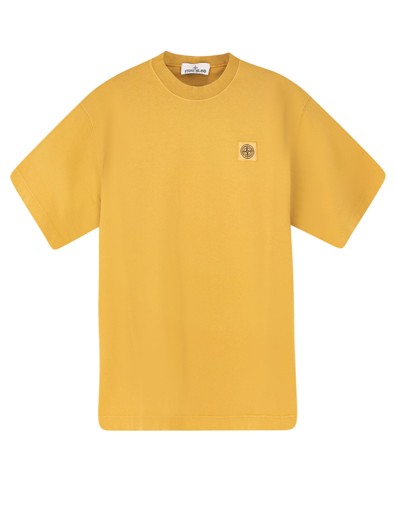 Stone Island T-shirts and Polos Mustard Cotone