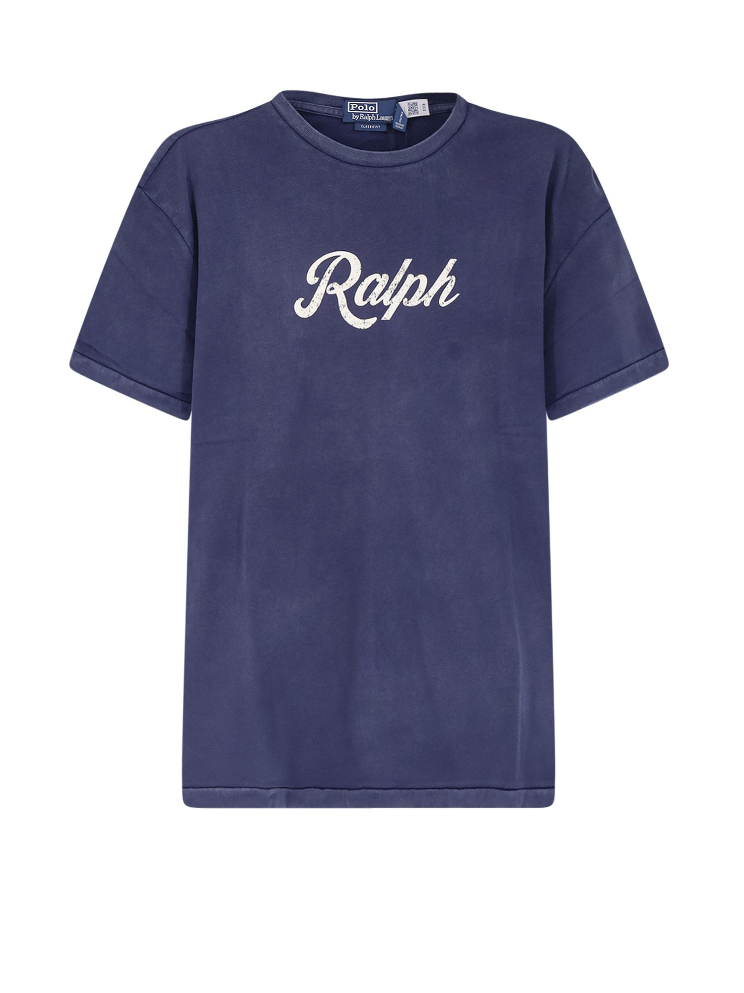 Polo Ralph Lauren T-shirts and Polos Dark Cobalt White Cotone