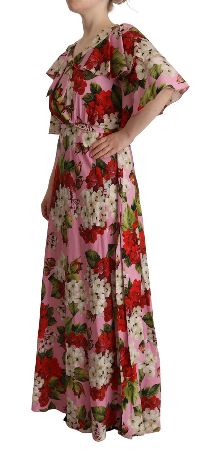 Dolce & Gabbana 89% Silk dress in pink — view 2
