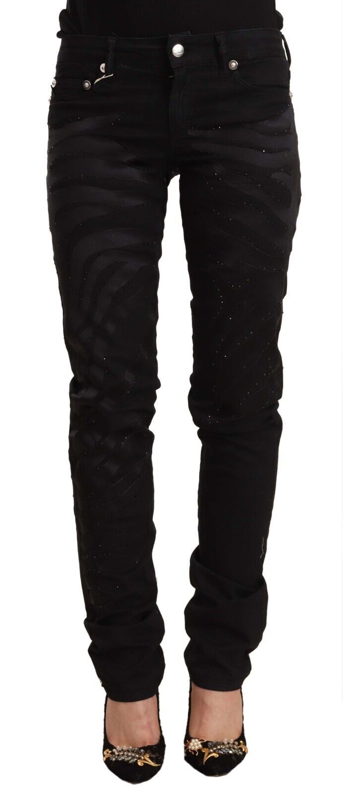 Just Cavalli 98% Cotton 2% Elastane jeans in black