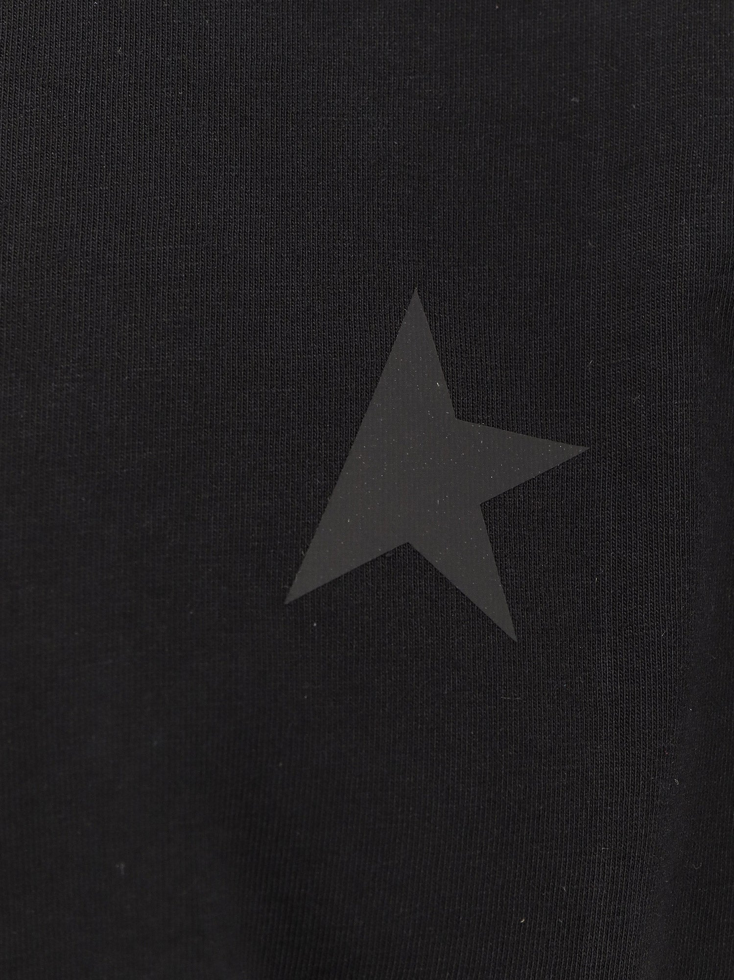 Golden Goose T-shirts and Polos Black Cotone