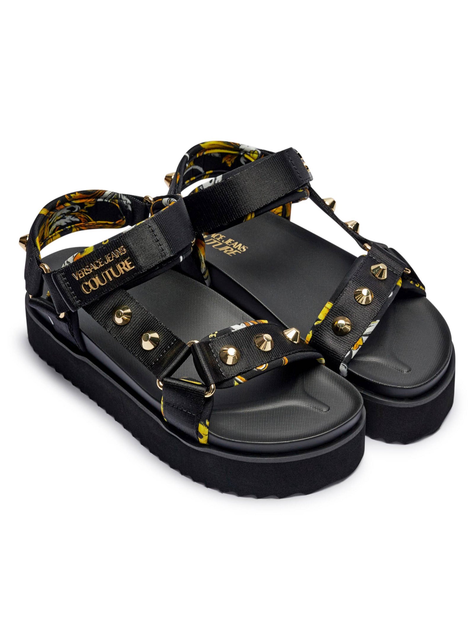 VERSACE JEANS COUTURE Sandals Black