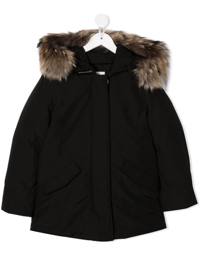 Arctic Raccoon Parka Black Co Pa Cappotto