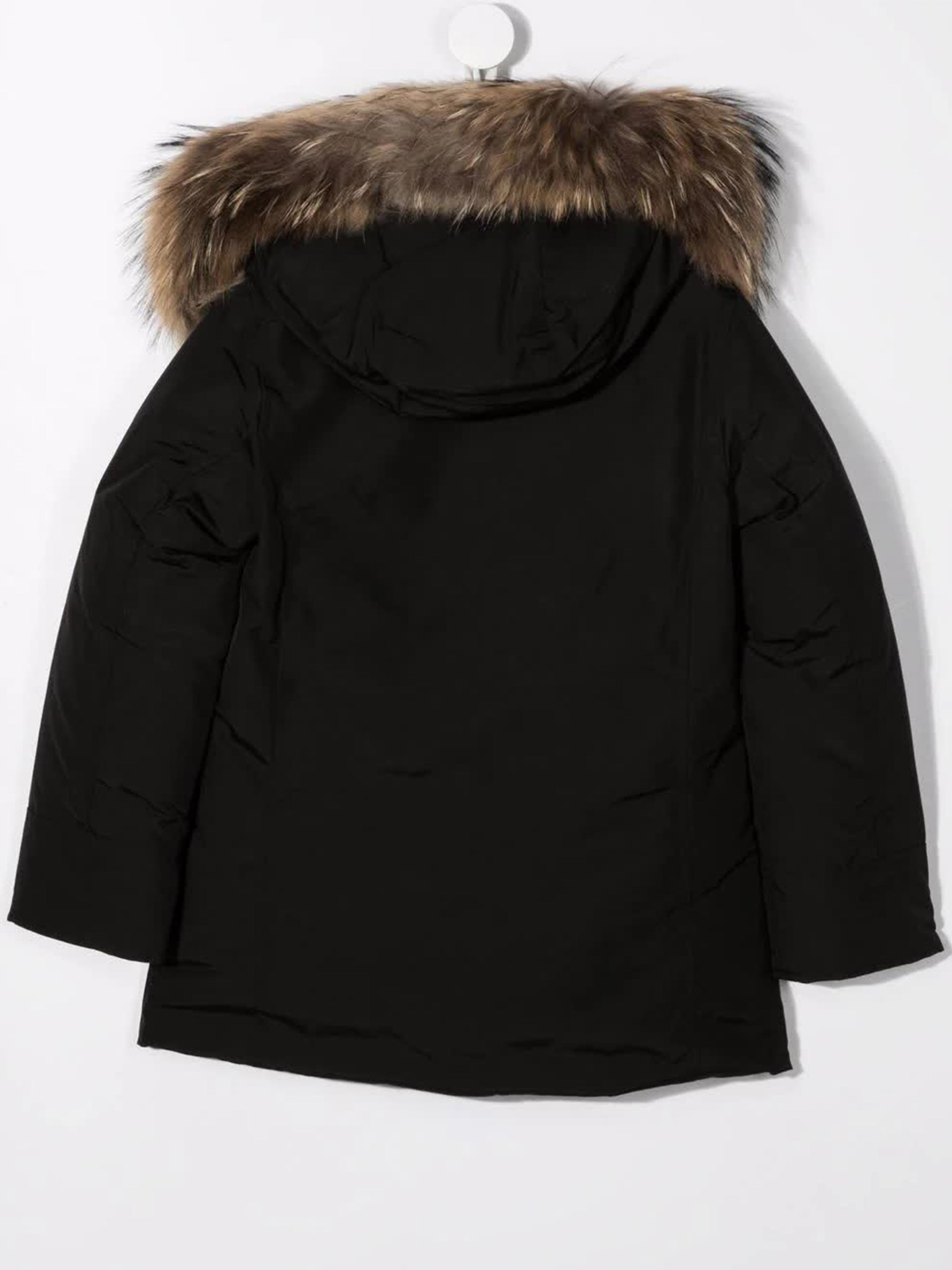 Arctic Raccoon Parka Black Co Pa Cappotto