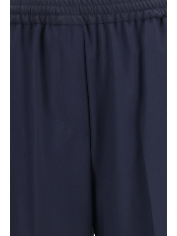 Trousers Mallo Pants Blue Fleece Wool (ovis Aries)