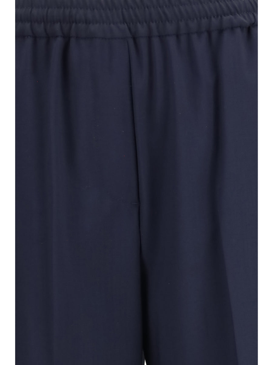 Trousers Mallo Pants Blue Fleece Wool (ovis Aries)