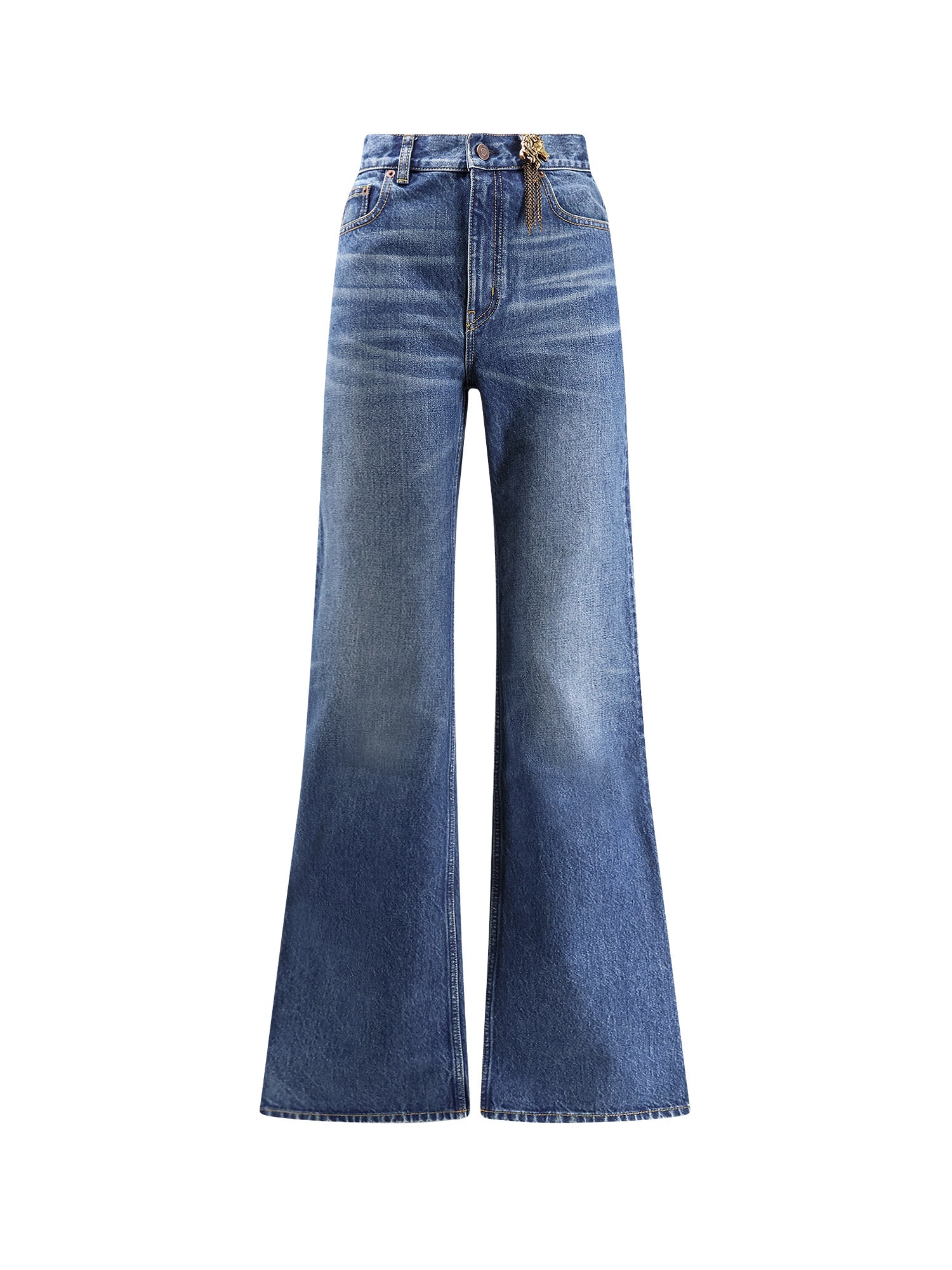 Chloè Jeans Faded Indigo Cotone