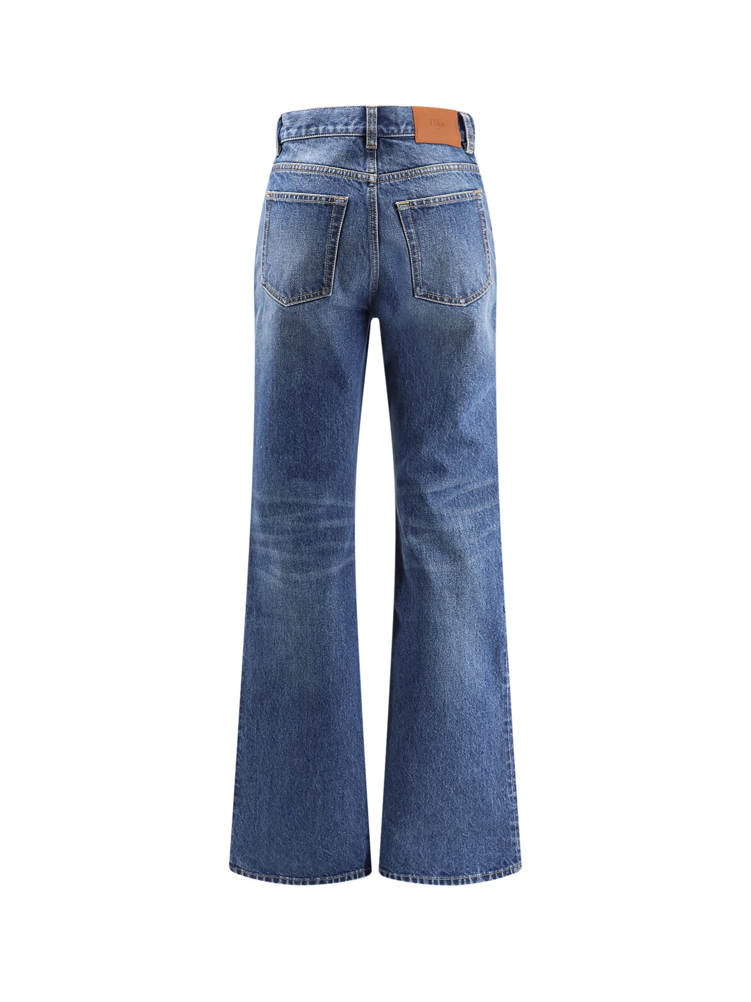 Chloè Jeans Faded Indigo Cotone