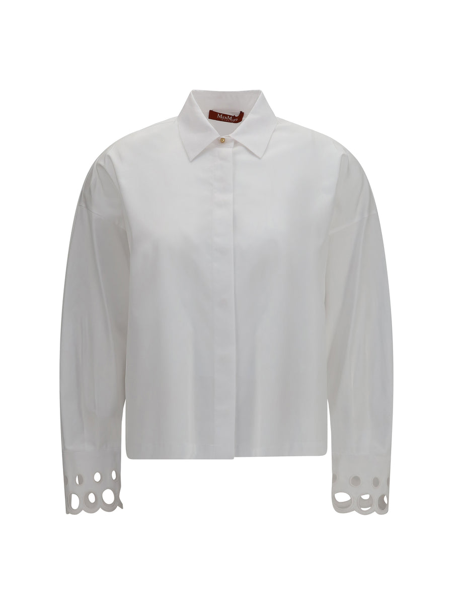 Cotton Poplin Shirt Optical White
