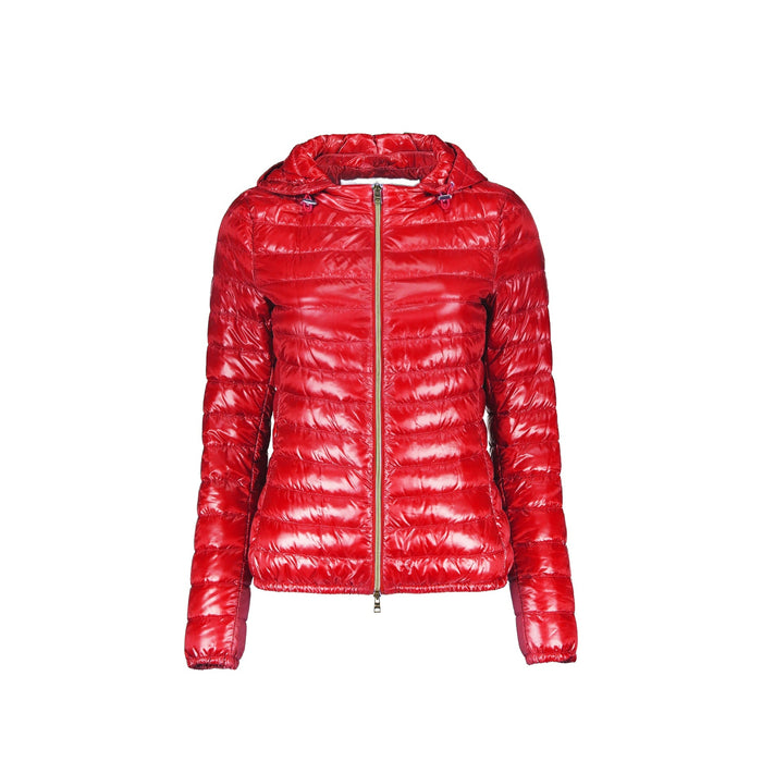 Herno Down Jacket Red Polyamide