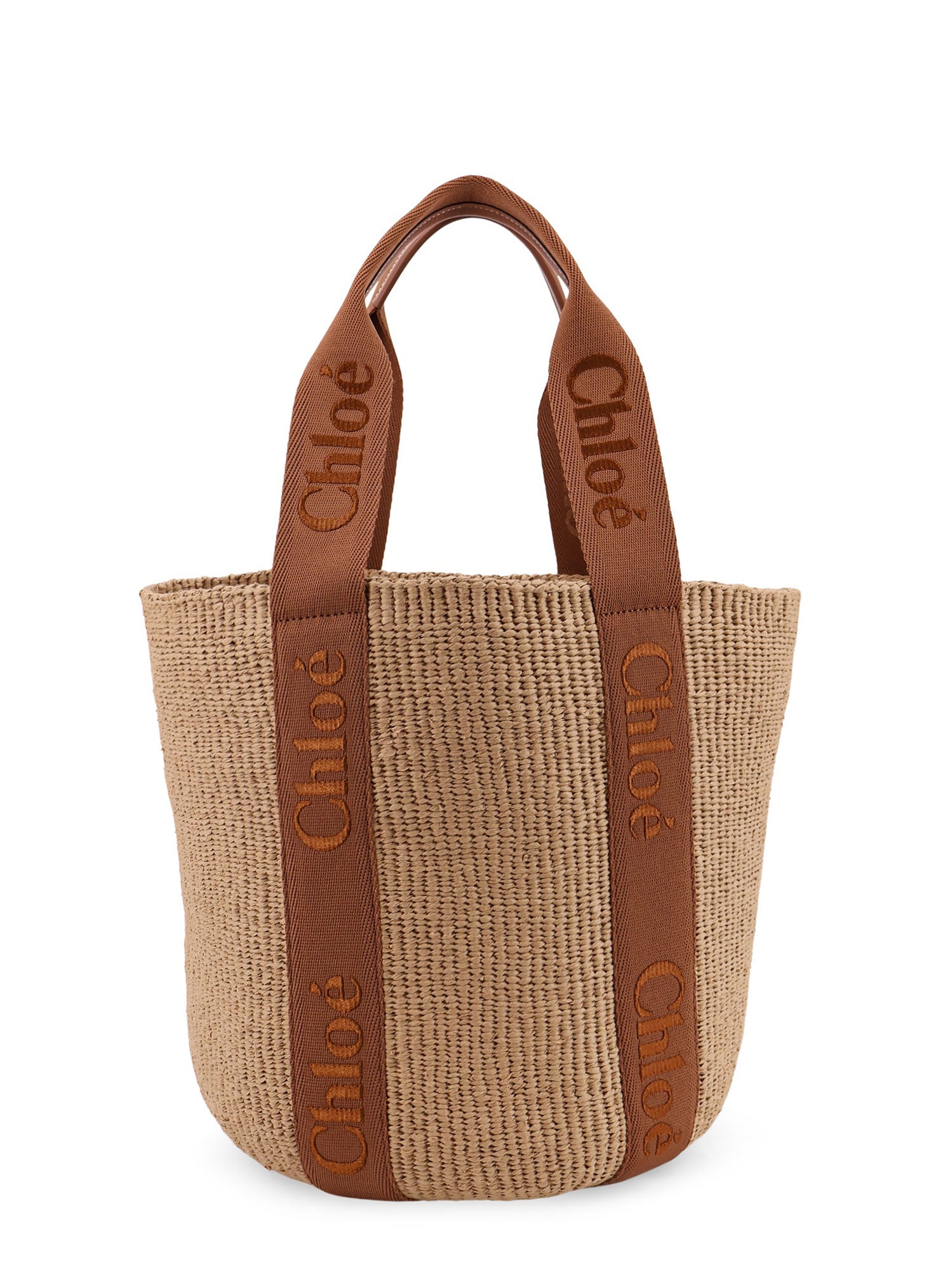 Chloè Bags Dusty Tan Rafia